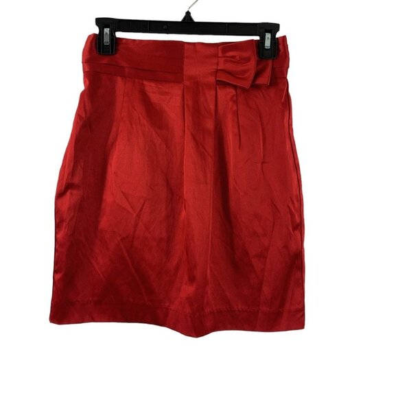 Forever 21 Women's Cherry Red Skrit - Picture 1 of 7